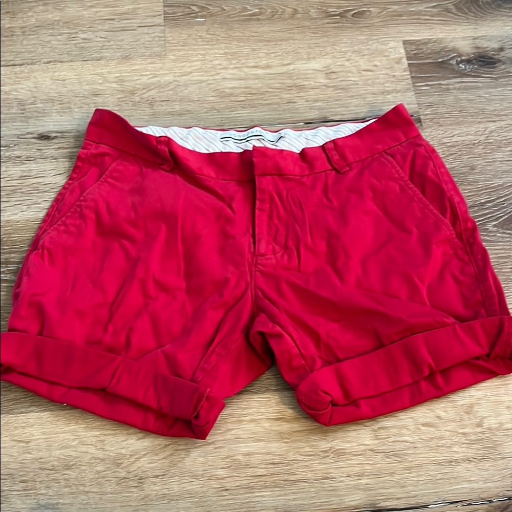 Womens Red Shorts